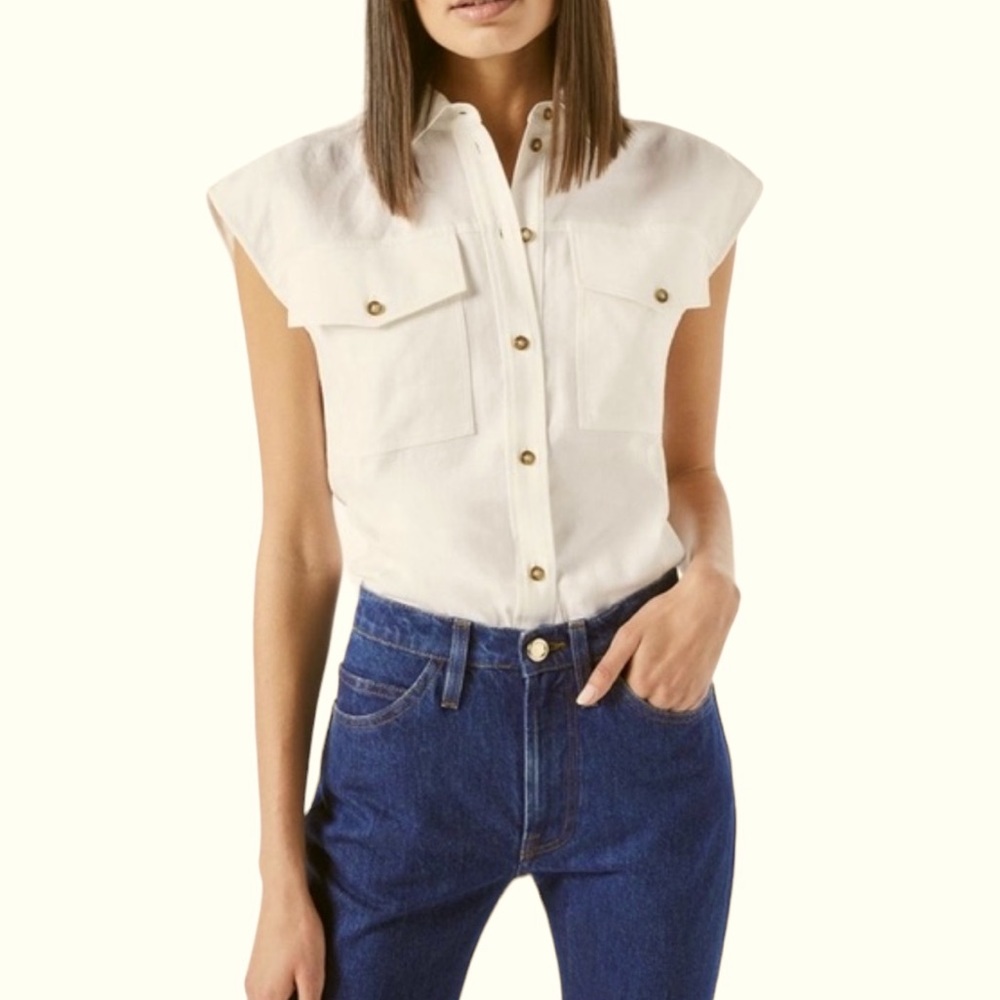 Frame Arie Cutaway Top